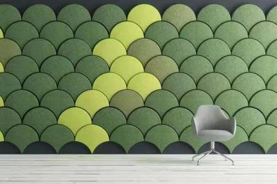 12MM Deadening Heat Insulation Acoustic PET Felt Panels For Home