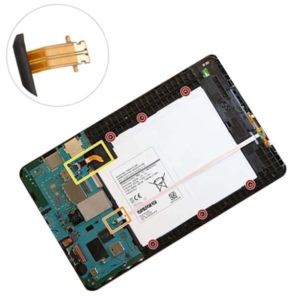 5000mAh Thin Lithium Polymer Tablet Battery , OEM EB BT561ABE SM T560 SM T561 Battery