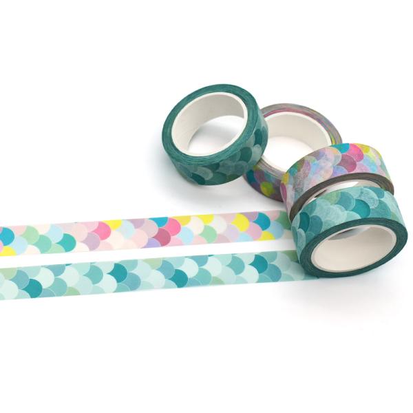 УЛЬТРАФИОЛЕТОВАЯ устойчивая длина 10m ленты создания программы-оболочки подарка Washi декоративная