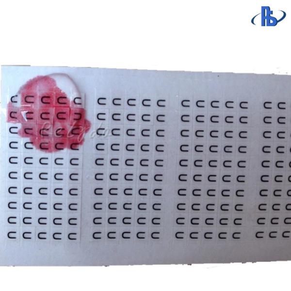 Custom Logo Die Cut VHB Water Sensitive Sticker Electronic Industry Use