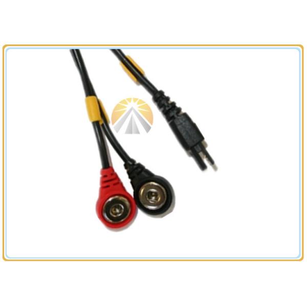 Medical Therapy ECG Lead Wires , CEFAR COMPEX 6 Pin ECG Patient Cable Leadwire
