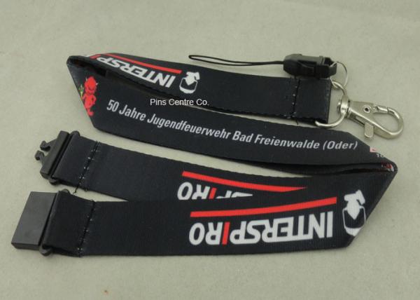Panton 2.0*95cm Promotional Lanyards Full Color Printing SGS