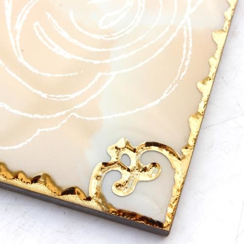 Decorative Dishes Fitting Floor Tile Golden Color PVD Vacuum Coating Machine/ Ceramic Coating Machine