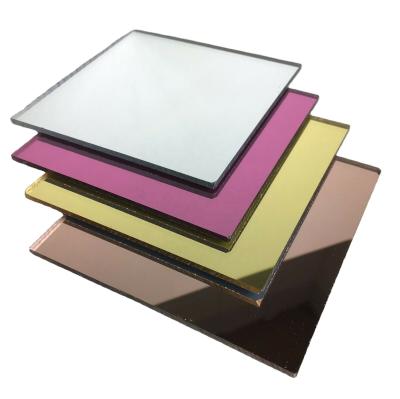 Antistatic 4x4 4x8 Gold Mirror Acrylic Plexiglass Sheet Place Card