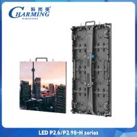 LED Novo 2024 Full Color P2.6 P3.91 LED Display Screens Palco LED Video Wall Panel LED de aluguel ao ar livre