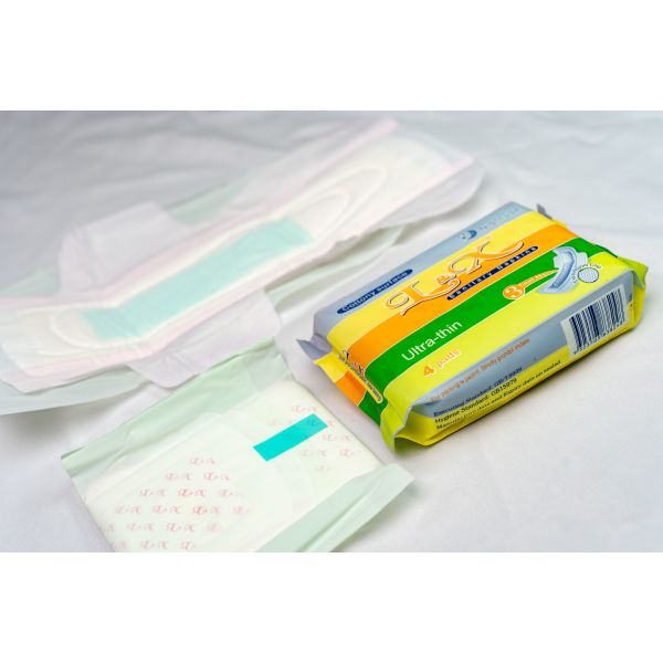 Leak Proof Non Toxic Menstrual Pads 8hr Overnight Sanitary Pads ISO14001