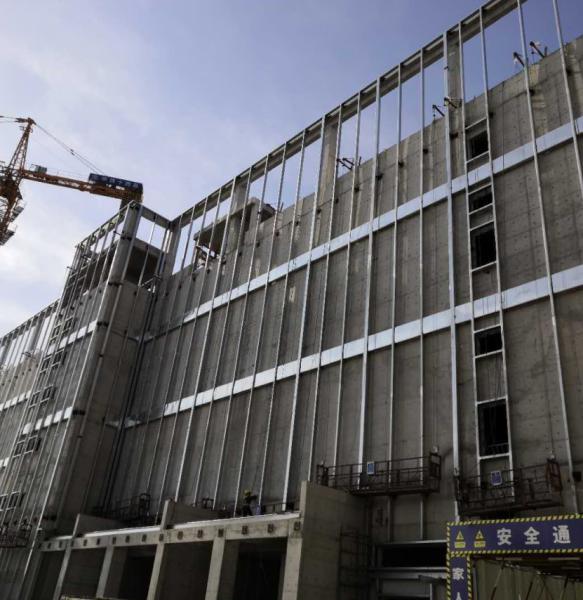 Customization Commercial Prefabricated Metal Buildings Anti Corrosion