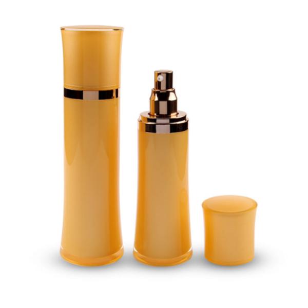 50ml Empty Plastic TSA Acrylic Serum Bottle With Lotion Airless Pump Dispenser