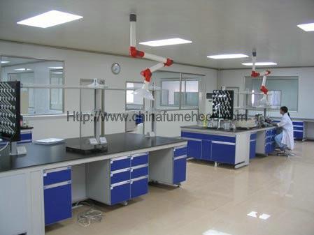 School Science Laboratory Furniture Scratch Resistant Steel Wood Material