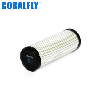 Filtro de ar do caminhão de Perkins 26510362 diâmetro exterior de 4,15 polegadas