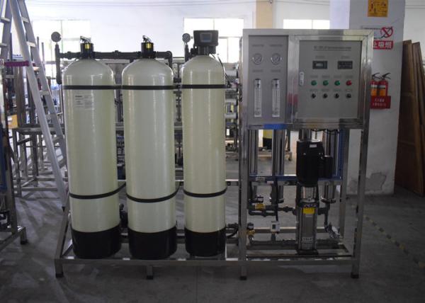 Efficient Drinking Water Treatment Plant , Industrial Reverse Osmosis Water System