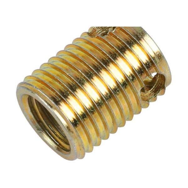 Желтая проволока из углеродистой стали Вставка на заказ Анодирование Золотая отделка M6 M8