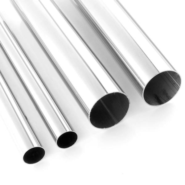 202 Railing SS 304 Welded Pipe Mirror Finish Cold Rolled 0.6mm - 5mm