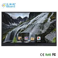 Tableau blanc interactif de 65 pouces LED, couleur noire infrarouge de points de contact de l'écran plat 10/20 d'Android 9 Smart