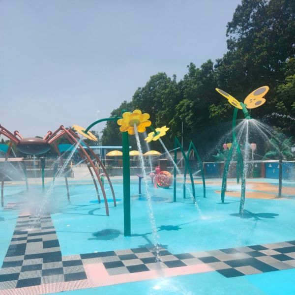 Aqua Park Splash Pad Sprinkler Rust Resistant 12m3/H Water Discharge