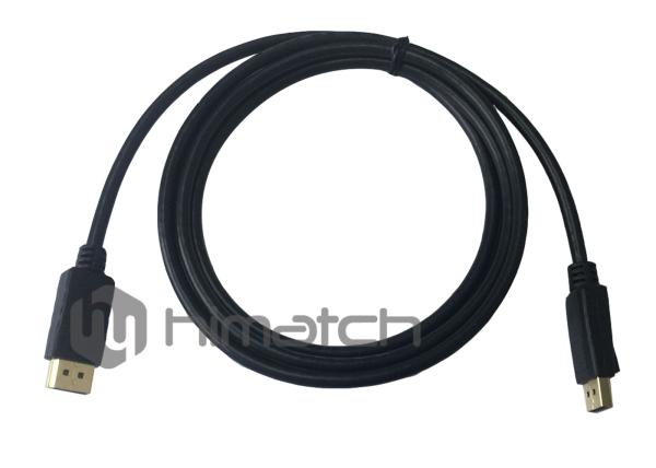 3ft / 0.9m 4K 1080P Displayport 1.2 Cable Male To Male For HDTV Projector Display Monitor