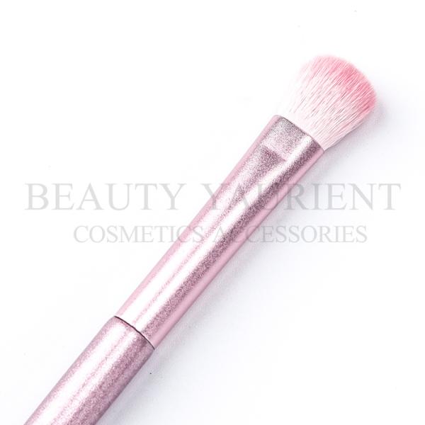 Hotstamping Logo Round Essential Eyeshadow Makeup Brushes 12g