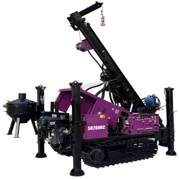 Core Drilling Rig Equipment Rotary Torque 6000N. M Hydraulic Reverse Circulation Drilling Rig Machine