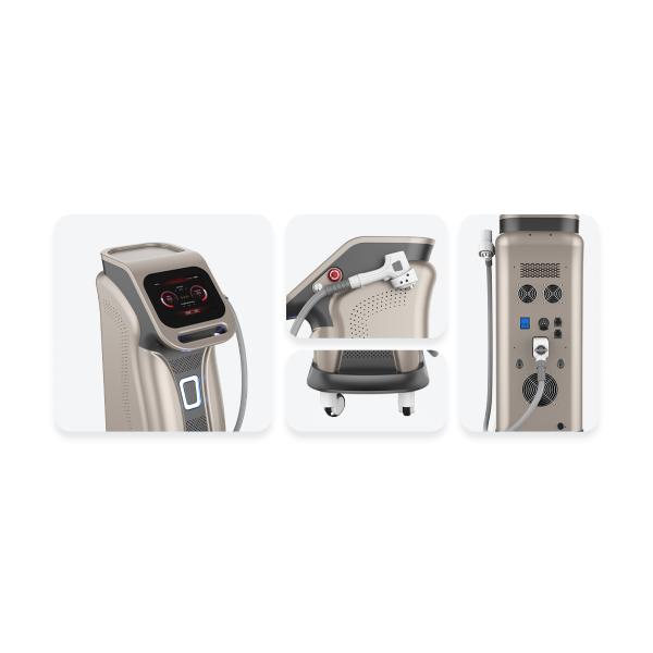 Машины удаления волос лазера системы лазера диода платины 2000W 808Nm льда профессиональные безболезненные постоянные