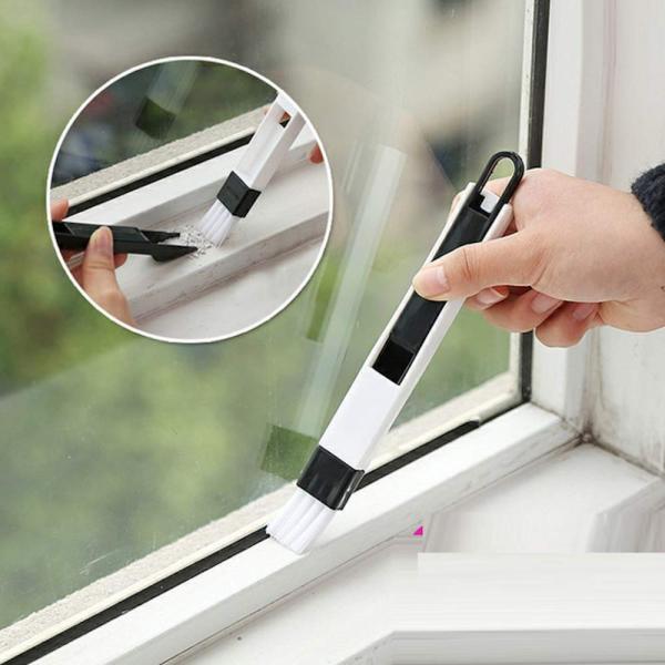 7pcs Window Groove Cleaning Brush For Blinds Corners Bathroom