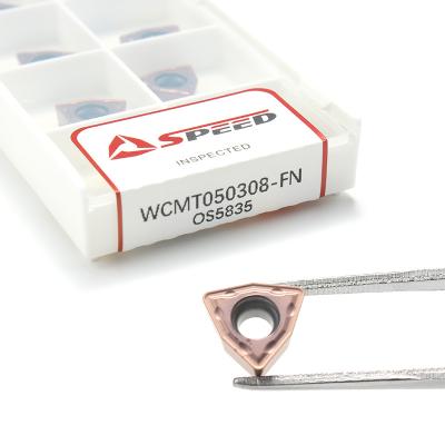 WCMX WCMT 050308 U Forno Carbide Cnc inserções para peça de aço