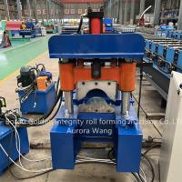 Rolo de piscamento do telhado da boa qualidade que forma os cumes da máquina que fazem o piscamento Ridge Capping Roll Forming Machines do metal da tampa
