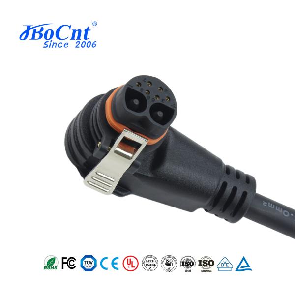 2+6 Pin 50A Electric Bike Connector , Electric Motorcycle Battery Connector