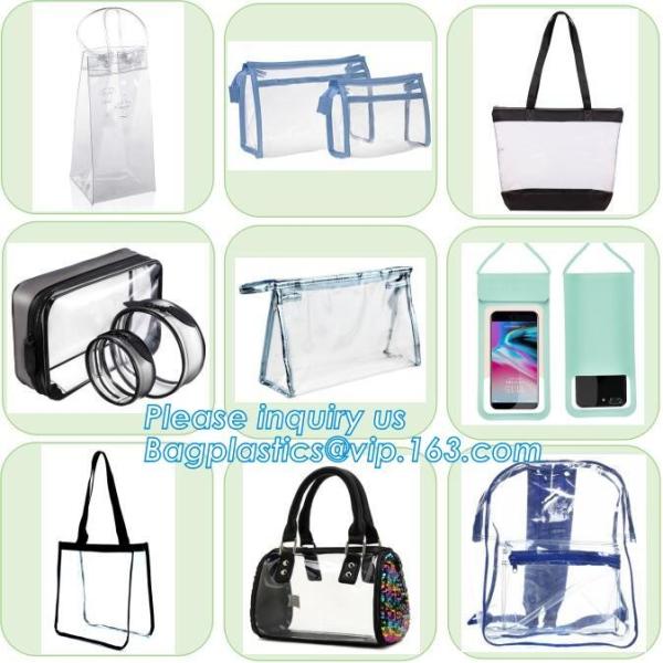 Popular Lady pu clear shoulder handbag for women, Eco Friendly Teen Fashion Clear Pvc Handbag, Shoulder Bag Popular Wall