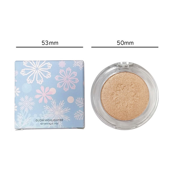 High Pigment Shimmer Pigment Pressed Powder Contour And Highlighter