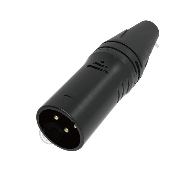 3 broches connecteur XLR mâle imperméable à l'eau DMX fil d'accouplement connecteur audio vidéo prise féminine pour extérieur