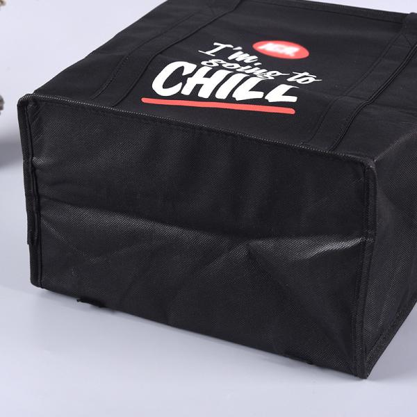 Insulated Non Woven Picnic Ice Pack Lunch Cooler Shopping Bag with Customized Color