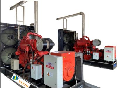 Natural Gas Generator Cummins K19N-G2  Cummins Gas Generator Set Cooling System  300kw