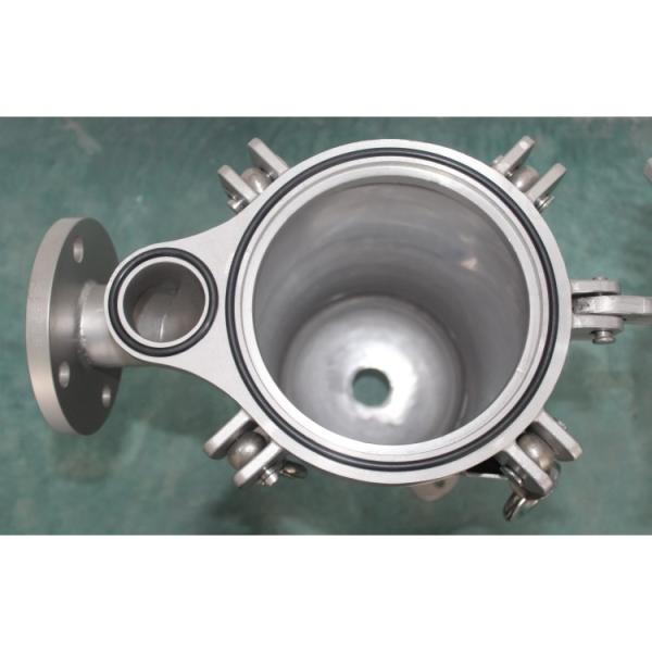 КЭ корпуса фильтра СС сумки снабжения жилищем нержавеющей стали водяного фильтра 0.8мпа одиночный