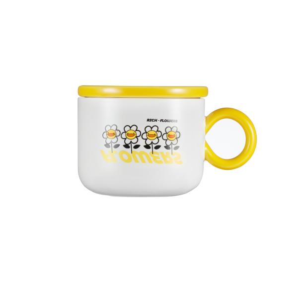 Wholesale Mugs Suitable For Couples Children Girls Use Large Capacity Ceramic Mug With Lid Office Home Creative Coffee
