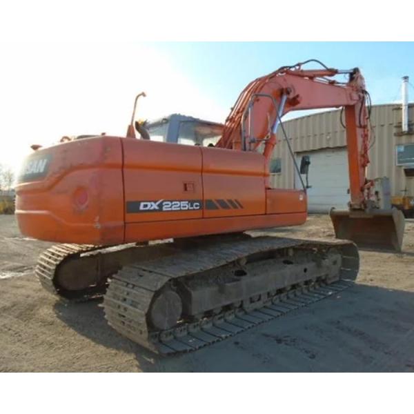 Оригинальный использованный экскаватор Doosan DX225 DX225LC-9 DX225LC-9C В Южной Корее