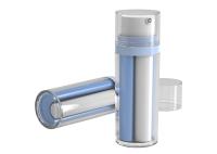 10 ml + 30 ml 20 ml + 20 ml Serum à double chambre pompe cosmétique bouteille sans air