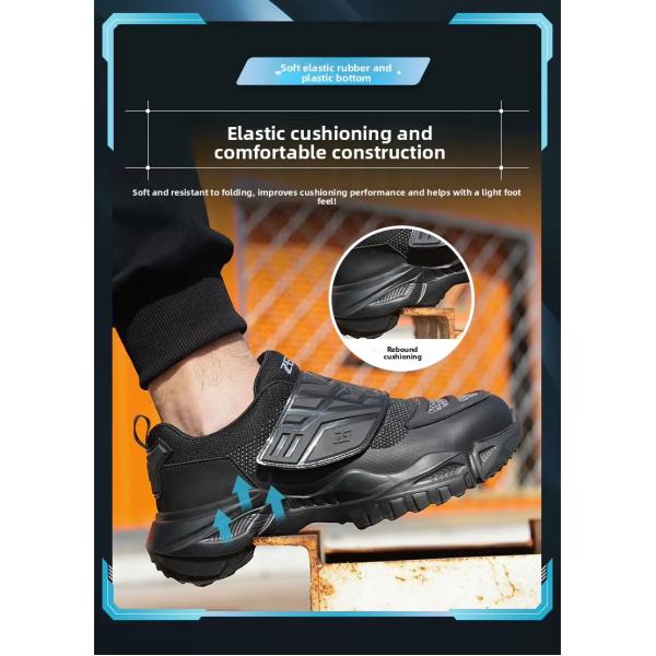 Electrical Safety Shoes Men'S Insulated 6kv Work Shoes TPU Mesh With Kevlarr Anti Stab Safety Shoes Plastic Toe Anti-smashing