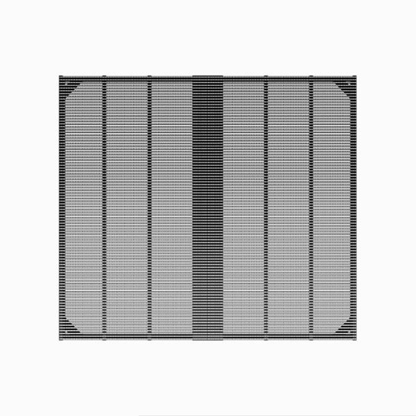High Definition LED Grille Screen IP65 Transparency LED Grille Display