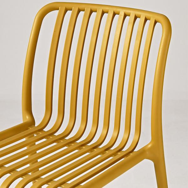 Indoor Outdoor Stackable Plastic Metal Wire Chairs for Hotel Garden Restaurant Dining