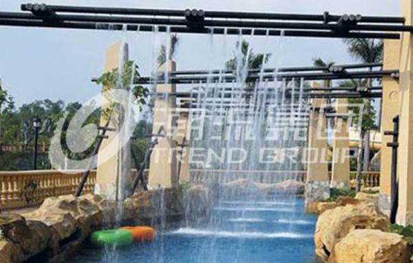 Parque da água do rio dos recursos de feriado/equipamento preguiçosos exteriores Waterpark da fibra de vidro personalizado