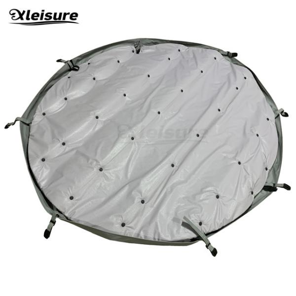 Top Quality hot tub cover spa dome enclosure  round spa rollover cover for outdoor  bath spa