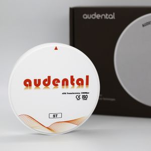 Zirconia CAD просвечивающего Zirconia OEM зубоврачебный керамический