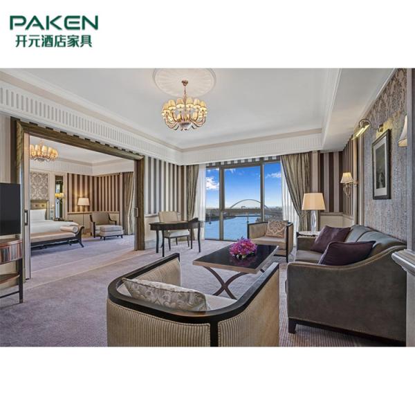 Современные роскошные подгонянные наборы мебели комнаты прожития гостиницы