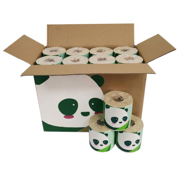 Wholesale Soft 1/2/3/4-Layer Printed Core Bathroom Tissue Toilet Paper Toilet Tissue Roll