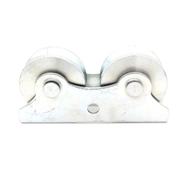 Sliding Gate Roller Zinc Plated Sliding Gate Cabinet Wheels 50mm 60mm Diameter Sliding Gate Rollers
