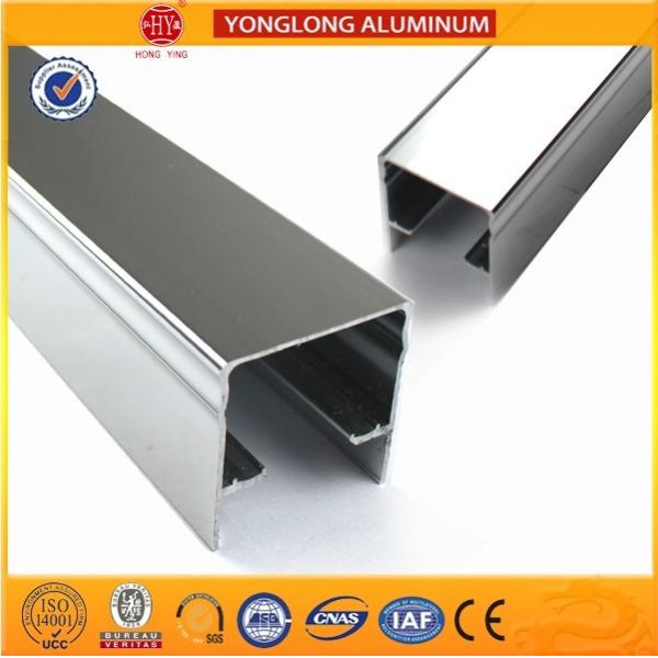 Corrosion Resistance Aluminum Heatsink Extrusion Profiles High Surface Brightnes