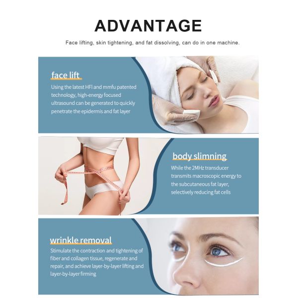 Medicube High Focus Shot 7D HIFU Beauty Machine Facelift Body Lifting System
