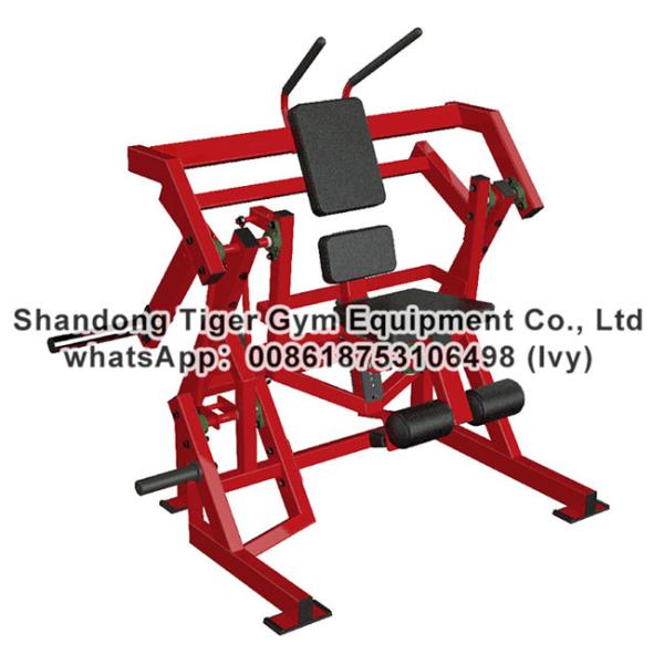 Gym Fitness Equipment Adjustable Abdominal Crunch / Lower Back / Back Extension exercise machine