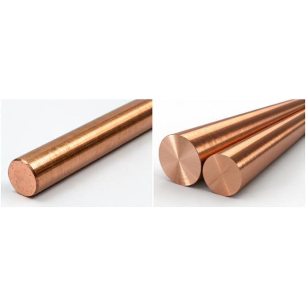 Bronze Round Copper Steel Bar 99.99% Decoration Construction Industry