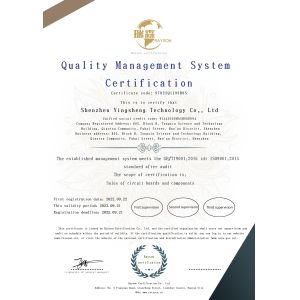 Shenzhen Yingsheng Technology Co., Ltd. Сертификации